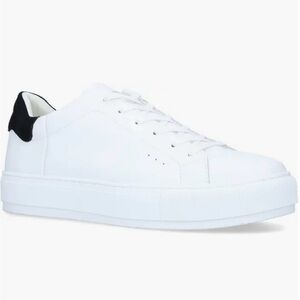 Kurt Geiger White and Black Laney Sneakers 7